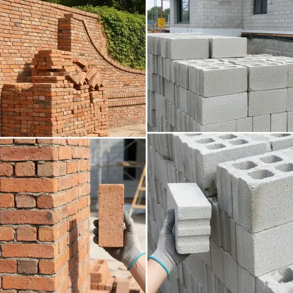 So sánh gạch đỏ và gạch block: Nên chọn loại nào cho công trình?